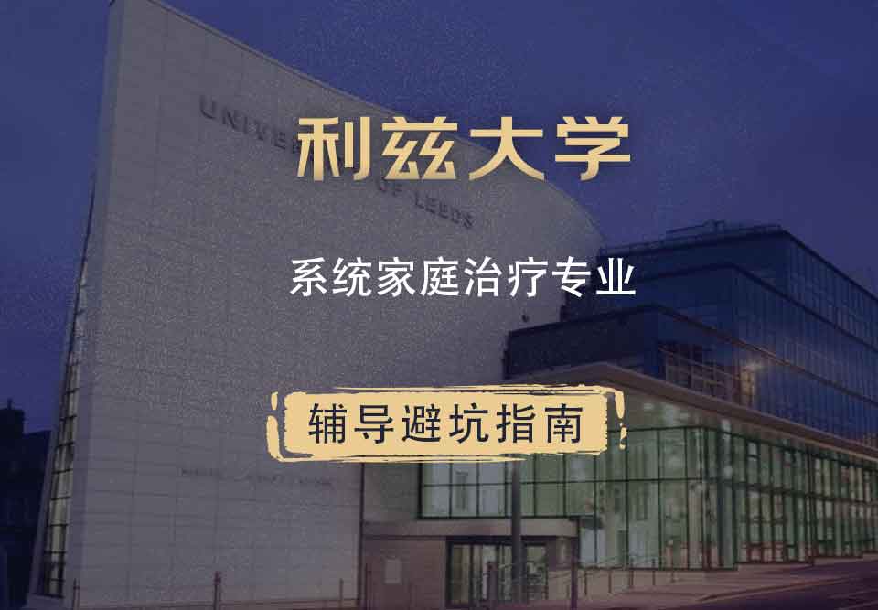 利兹大学leeds系统家庭治疗辅导避坑指南