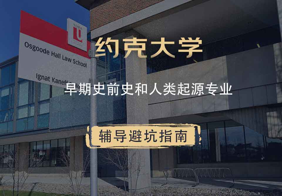 约克大学UOY早期史前史和人类起源辅导避坑指南