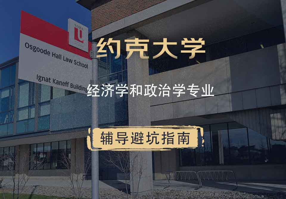 约克大学UOY经济学和政治学辅导避坑指南