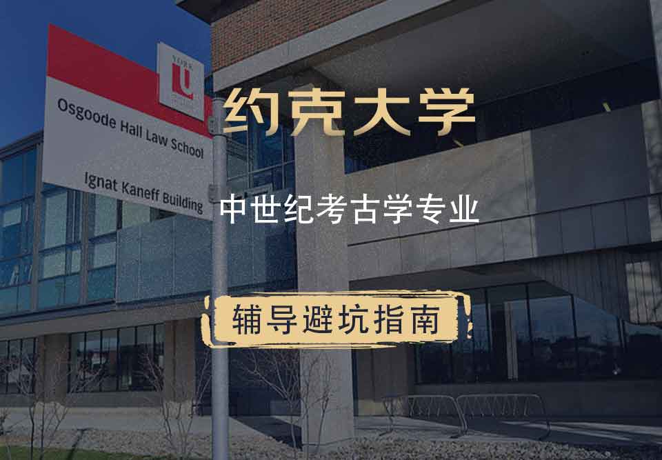 约克大学UOY中世纪考古学辅导避坑指南