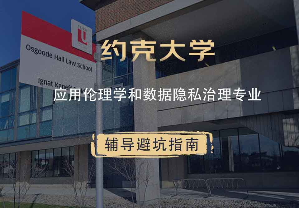 约克大学UOY应用伦理学和数据隐私治理辅导避坑指南