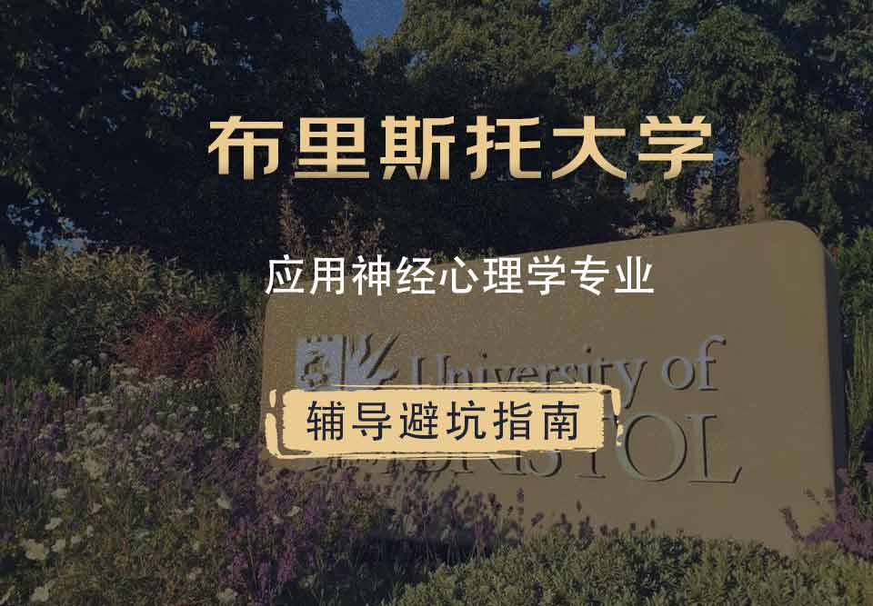 布里斯托大学布大应用神经心理学辅导避坑指南
