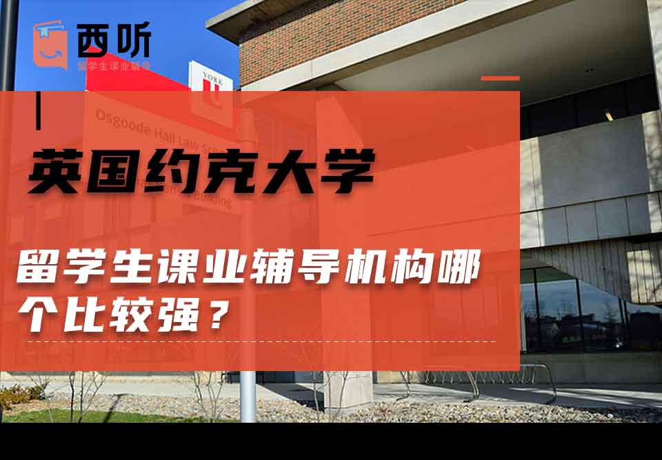 英国约克大学留学生课业辅导机构哪个比较强？