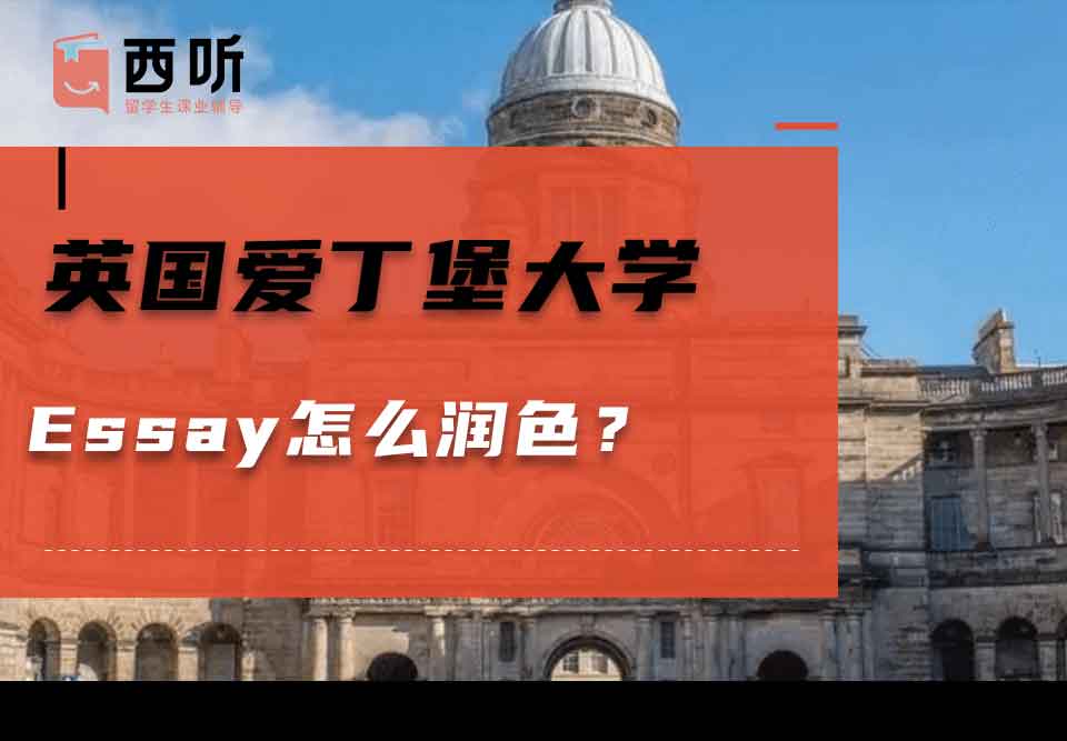 英国爱丁堡大学Essay怎么润色？