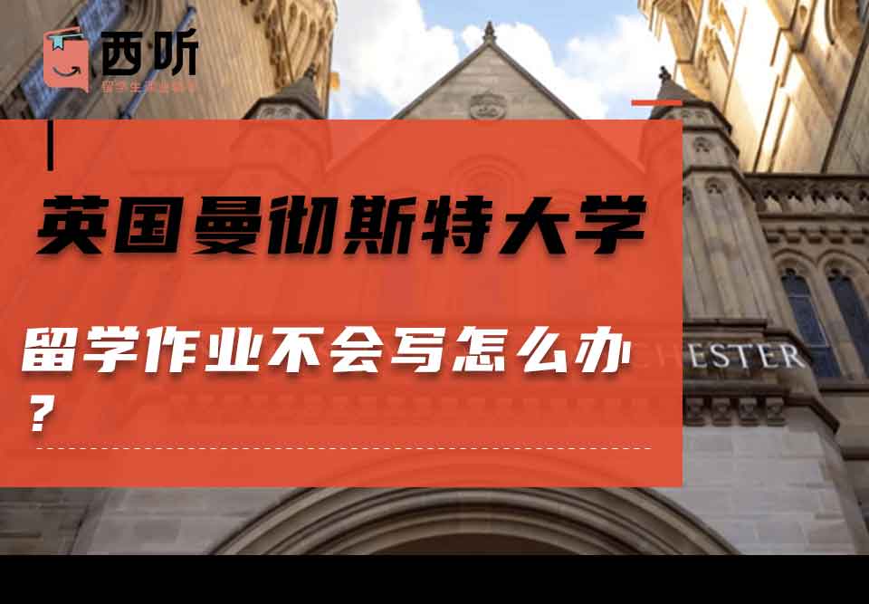 英国曼彻斯特大学留学作业不会写怎么办？