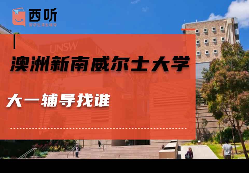 澳洲新南威尔士大学大一辅导找谁