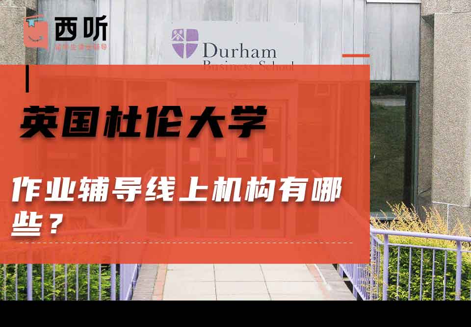 英国杜伦大学作业辅导线上机构有哪些？