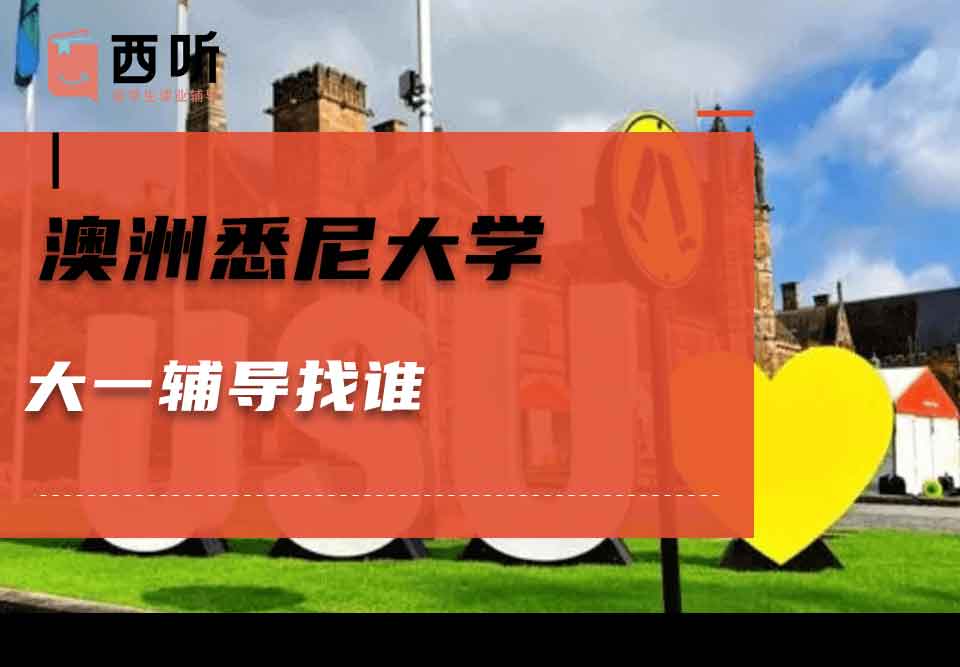 澳洲悉尼大学大一辅导找谁