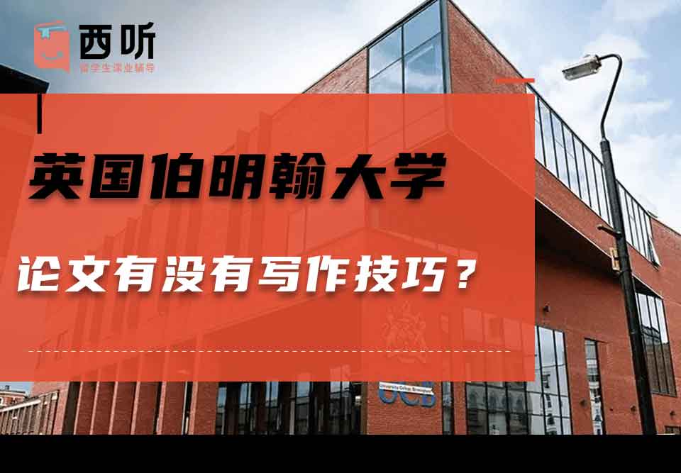 英国伯明翰大学论文有没有写作技巧？