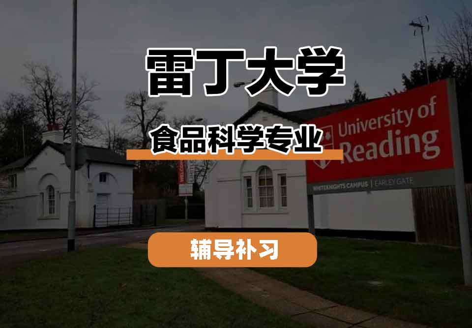 留学生线上一对一辅导丨UR食品科学专业课程都有什么？