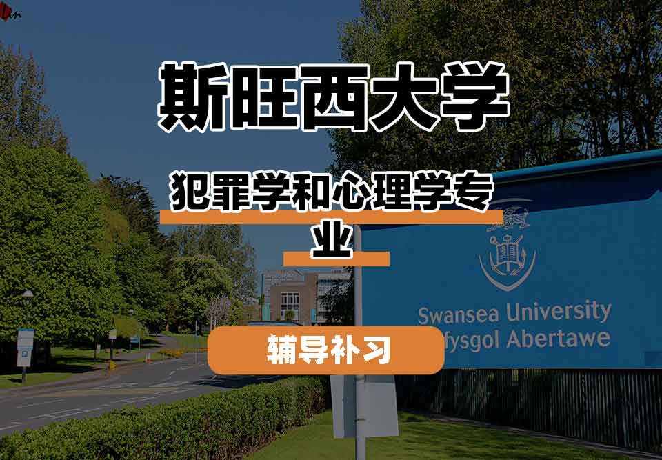 留学生线上一对一辅导丨斯旺西大学犯罪学和心理学专业有什么课程？