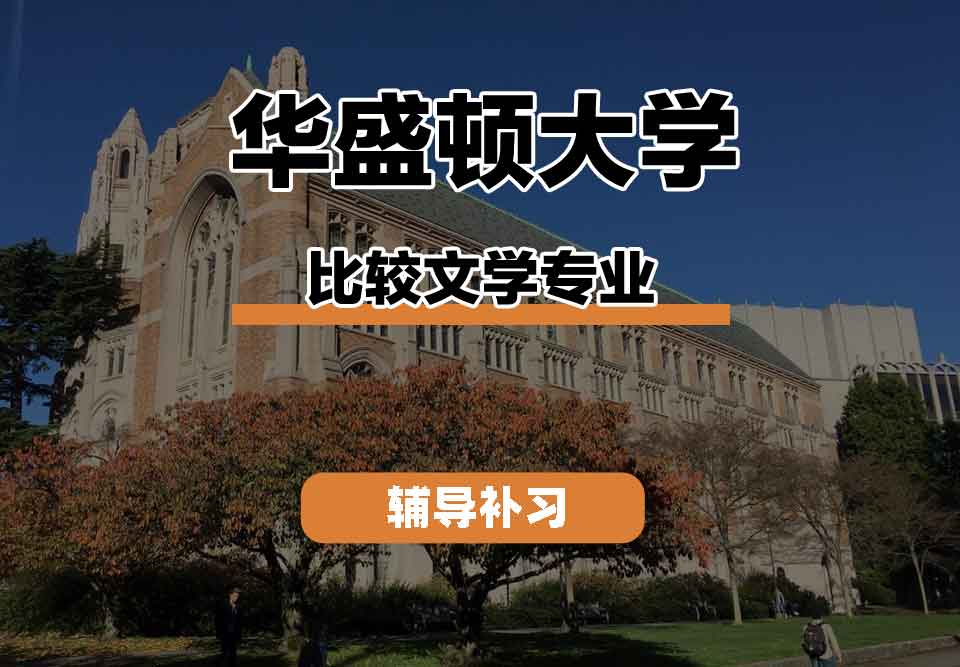 留学生线上一对一辅导丨华盛顿大学西雅图分校comparative literature专业优势有什么？