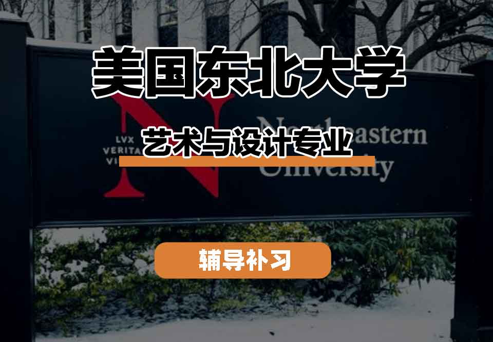 留学生线上一对一辅导丨美国东北大学艺术与设计专业领域都有什么？