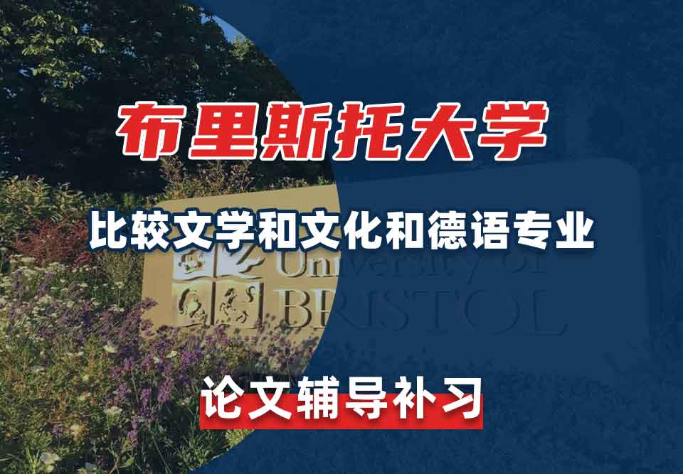 留学生论文写作辅导丨布大比较文学和文化和德语专业论文写作思路分享