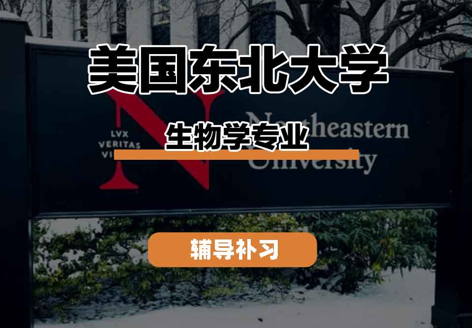留学生线上一对一辅导丨美国东北大学生物学专业学习内容有什么？