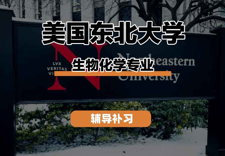 留学生学术辅导丨美国东北大学biochemistry专业研究方向有哪些？
