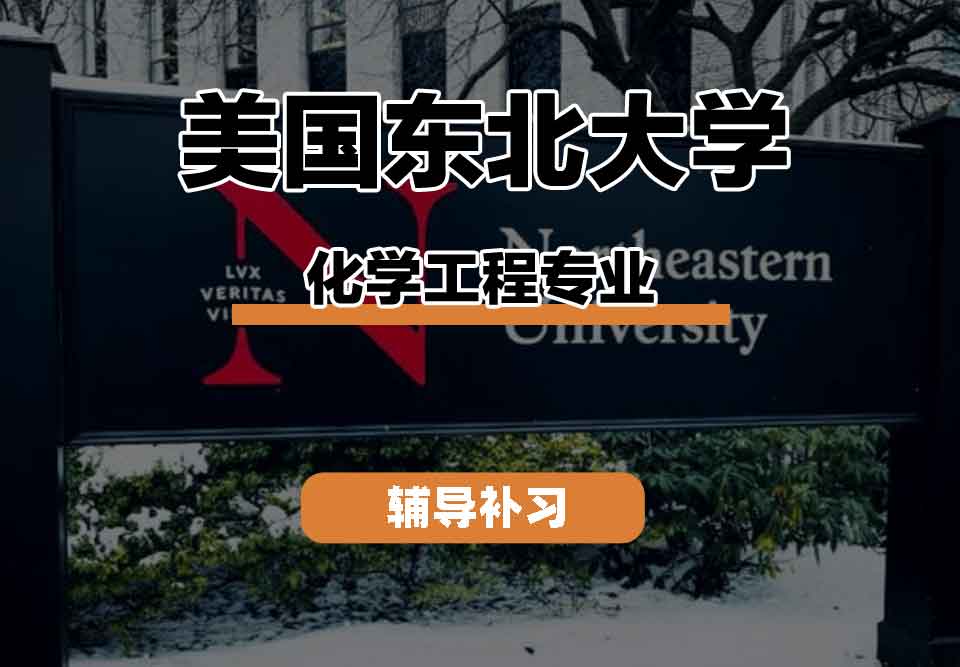 留学生线上一对一辅导丨美国东北大学化学工程专业就业前景怎么样？