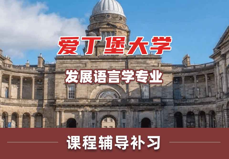 留学生一对一辅导丨Edin发展语言学专业研究领域有哪些？
