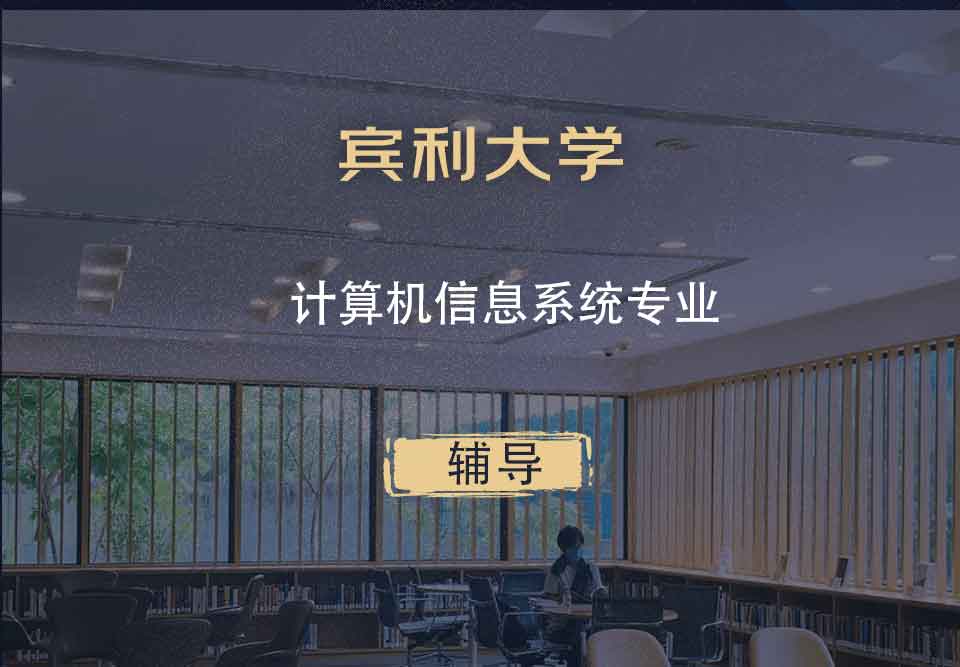 宾利大学Upenn计算机信息系统辅导