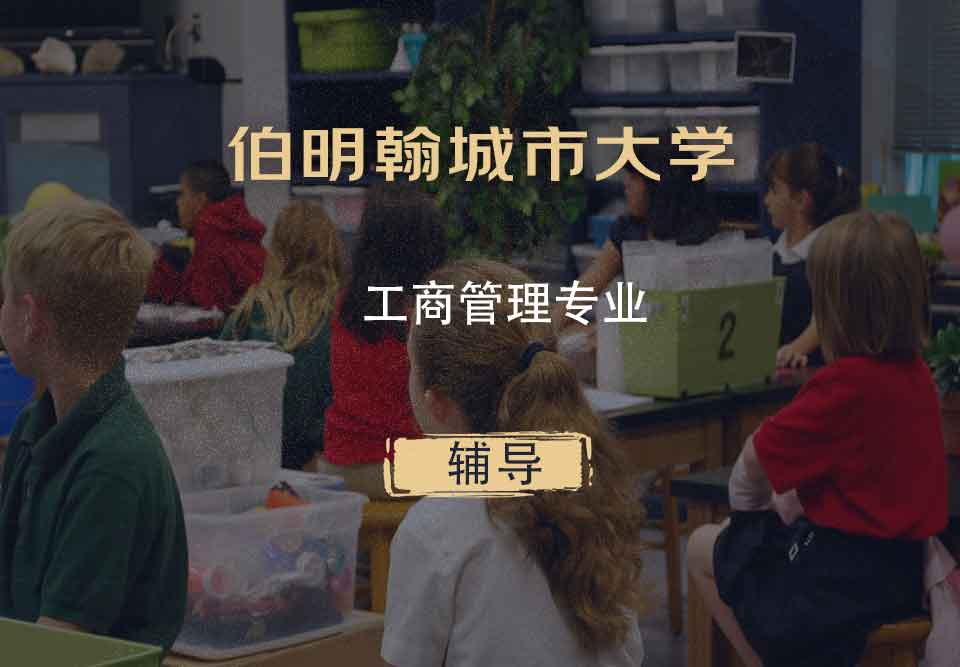 伯明翰城市大学BCU工商管理辅导