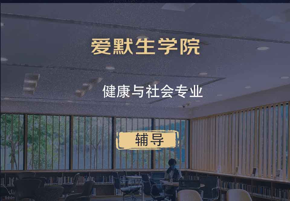 爱默生学院健康与社会辅导