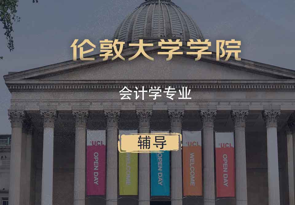 UCL会计学Acc辅导