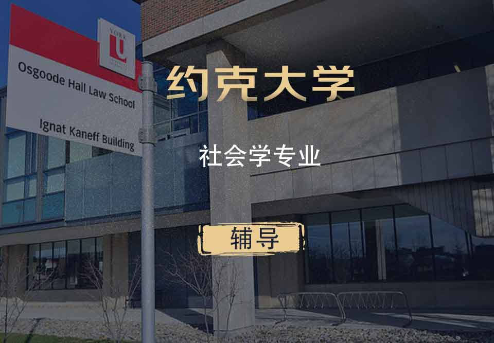 约克社会学Soc辅导