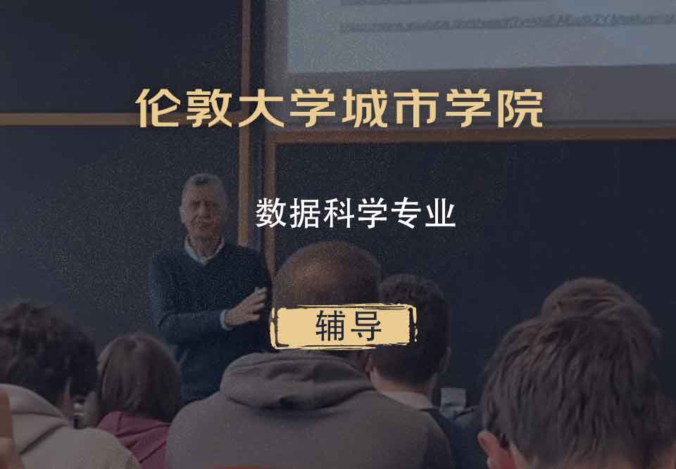 伦敦大学城市学院CITY数据科学辅导