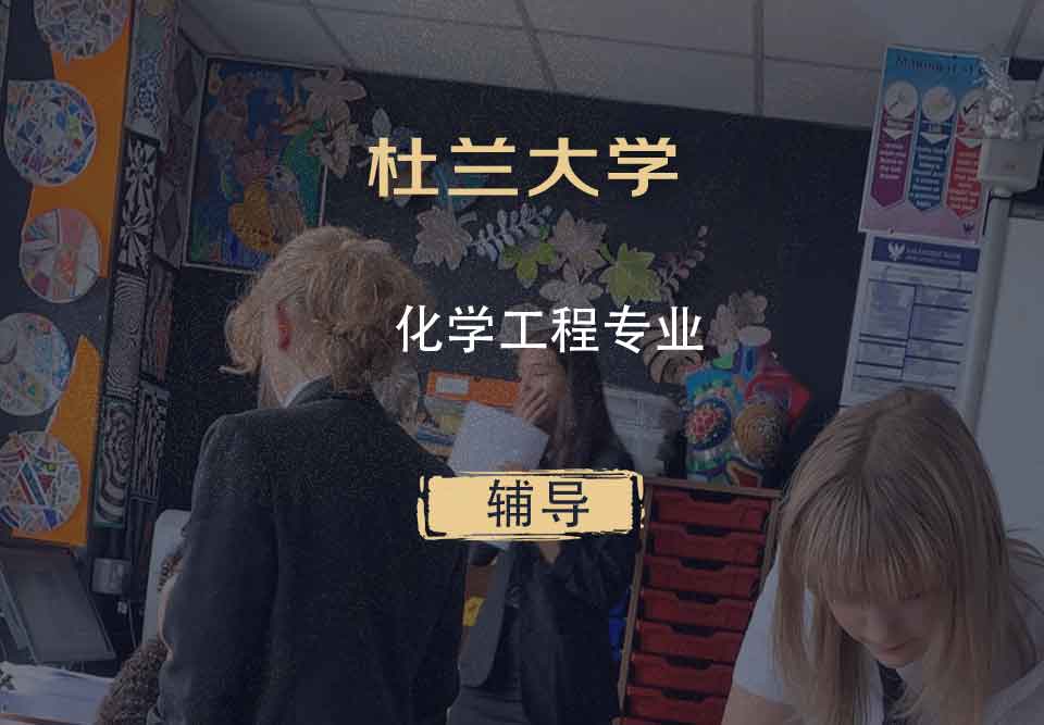杜兰大学化学工程辅导