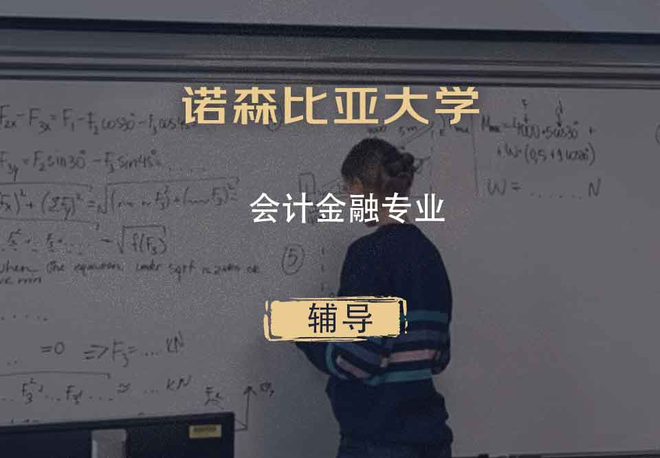 诺森比亚大学UNN会计金融辅导