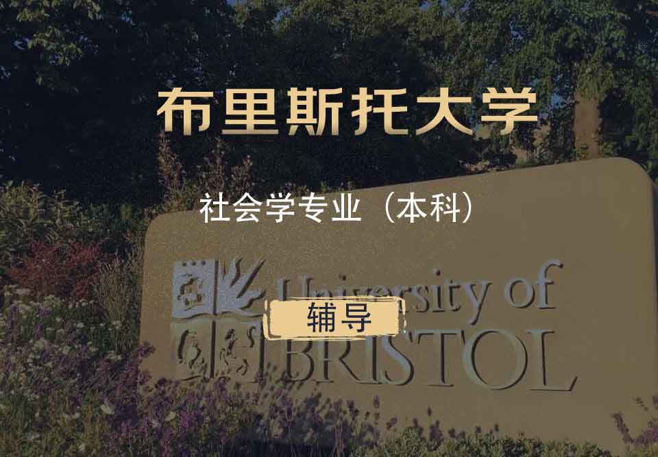 布里斯托社会学Soc本科辅导