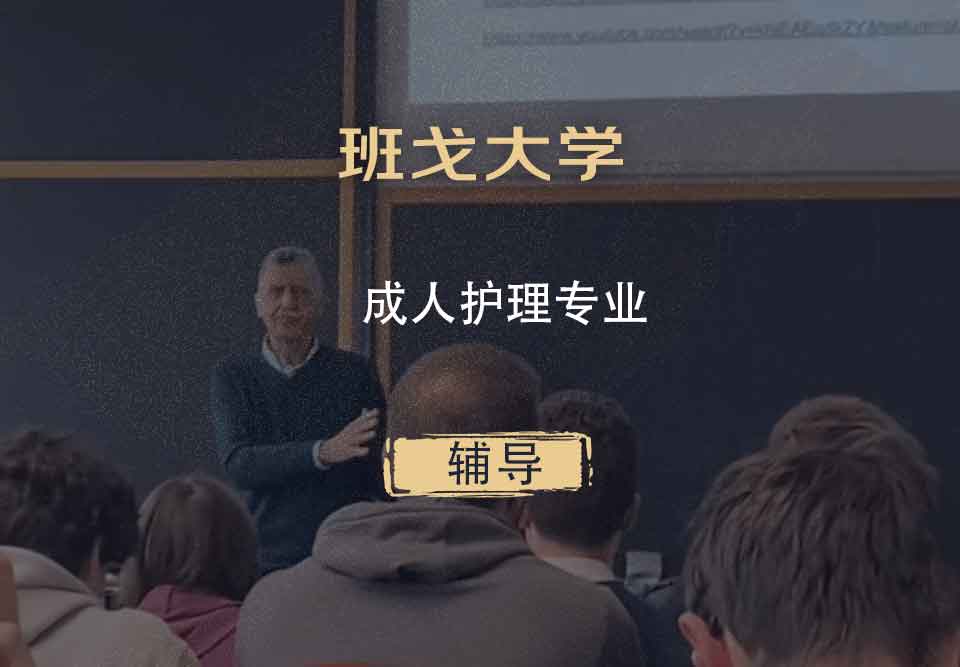 班戈大学Bangor成人护理辅导