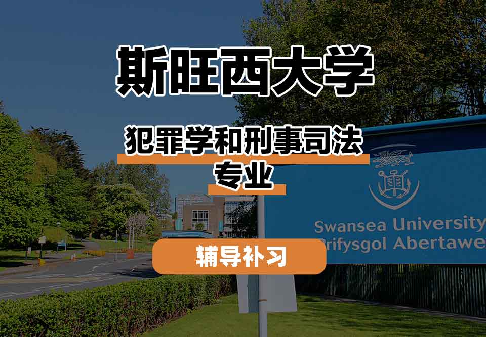 留学生线上一对一辅导丨斯旺西大学犯罪学和刑事司法专业的优势有什么？