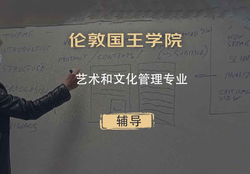 伦敦国王学院KCL艺术和文化管理辅导