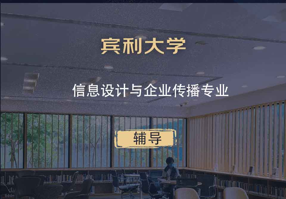宾利大学Upenn信息设计与企业传播辅导
