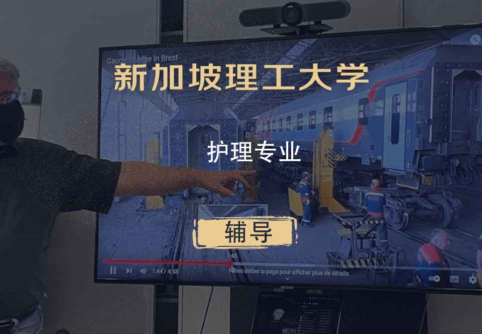 新加坡理工大学SUTD护理辅导