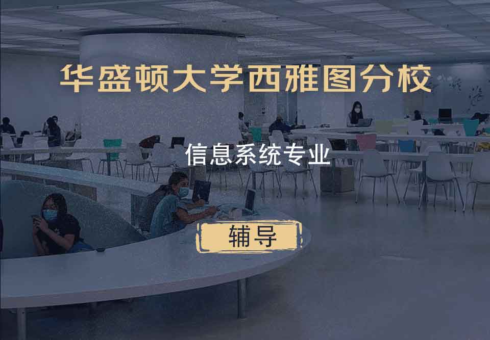 华盛顿大学西雅图分校UW信息系统辅导