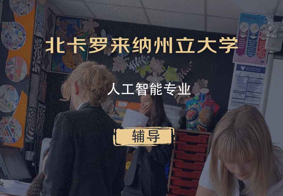 北卡罗来纳州立大学NCSU人工智能辅导