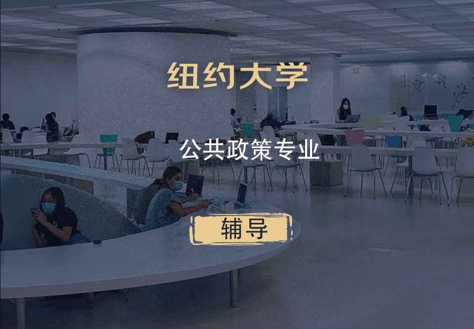 纽约大学NYU公共政策辅导