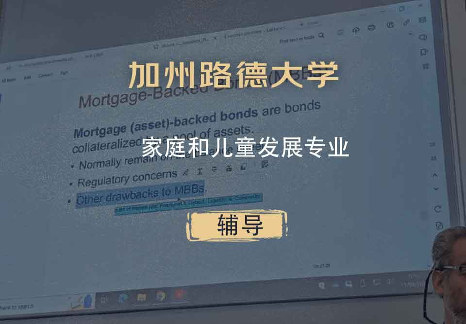 加州路德大学CLU家庭和儿童发展辅导