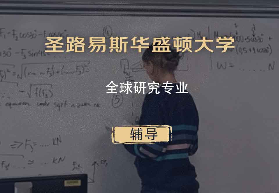 圣路易斯华盛顿大学WUSTL全球研究辅导