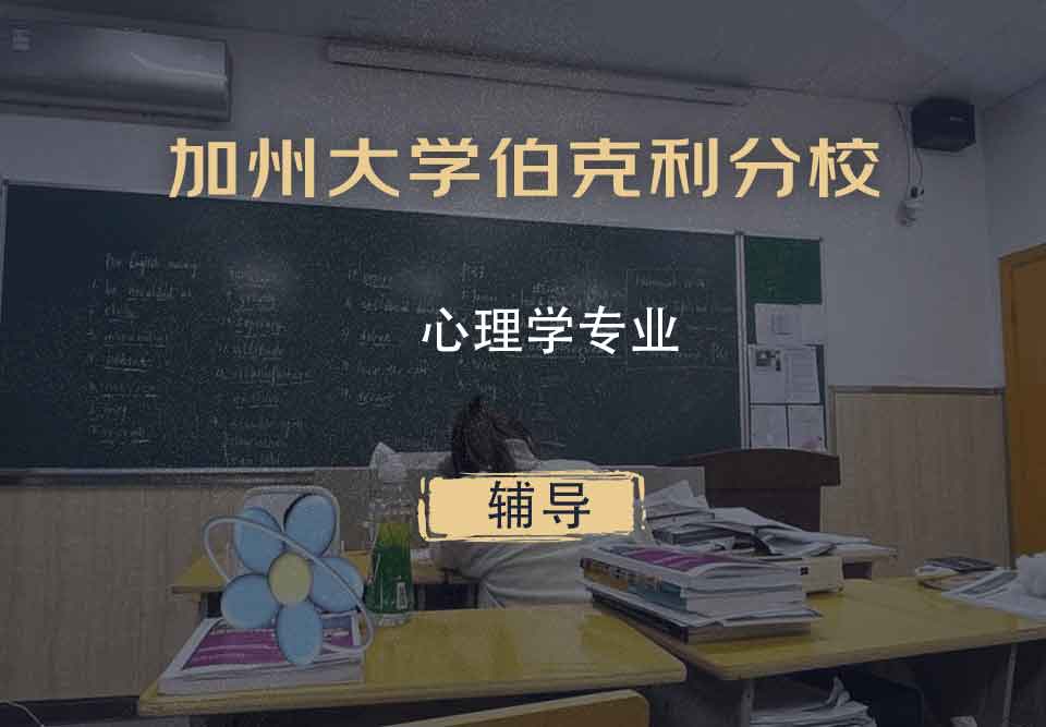 加州大学伯克利分校UCB心理学辅导