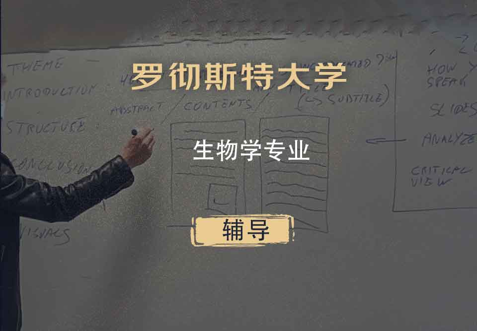 罗彻斯特大学UofR生物学辅导