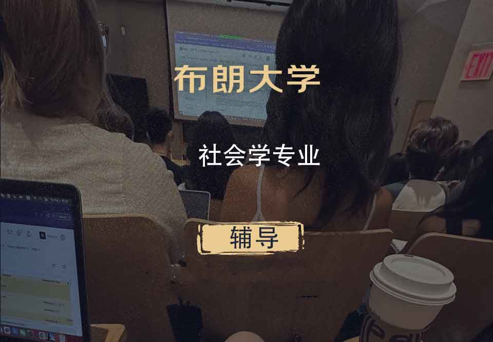 布朗大学Brown社会学辅导