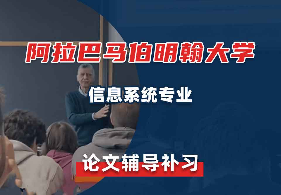 阿拉巴马伯明翰大学UAB信息系统论文辅导补习补课