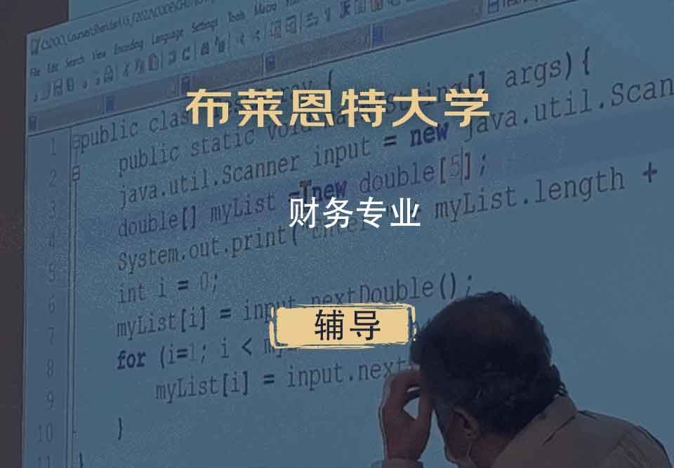 布莱恩特大学财务辅导