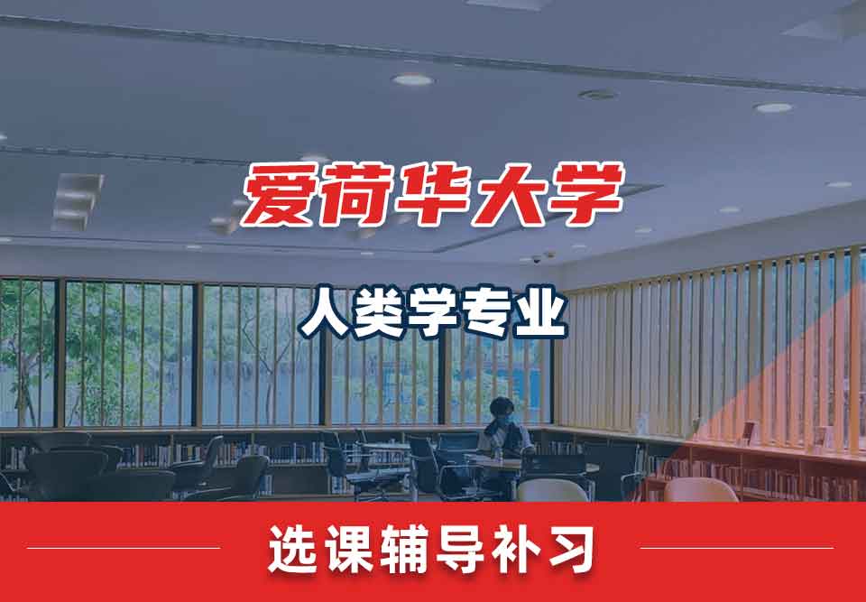 爱荷华大学U-Iowa人类学选课辅导补习补课