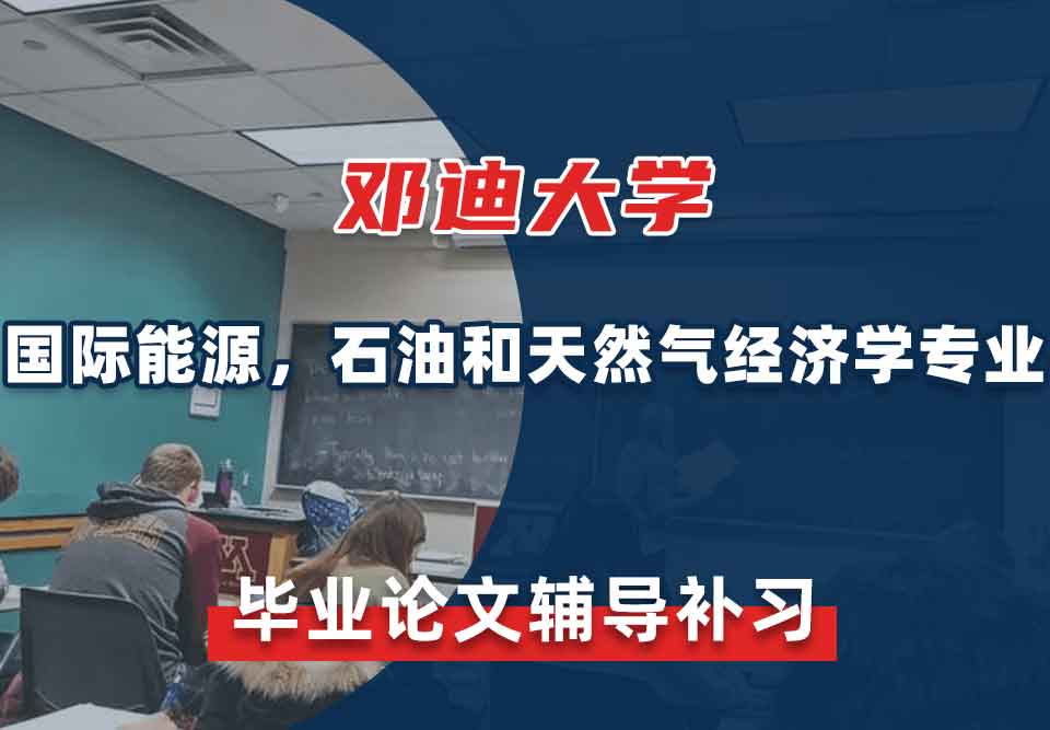邓迪大学UoD国际能源，石油和天然气经济学毕业论文辅导补习补课