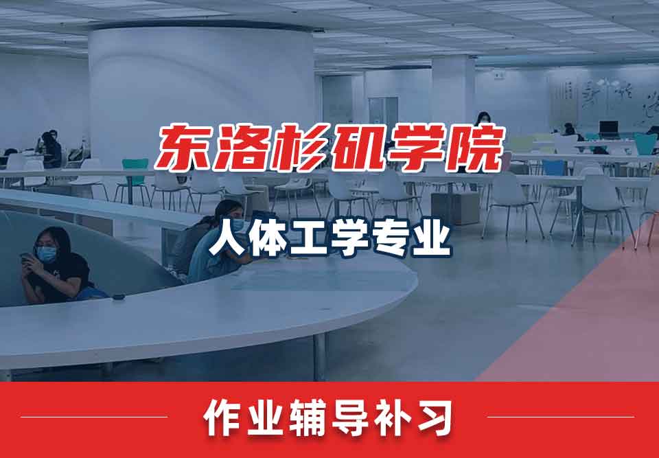 东洛杉矶学院ELAC人体工学作业辅导补习补课