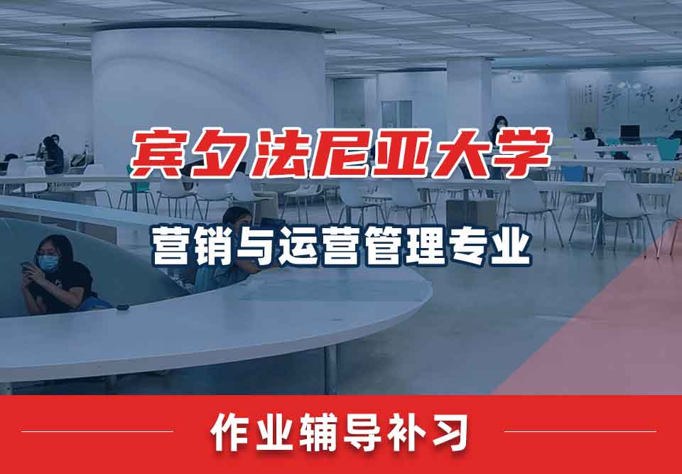 宾夕法尼亚大学UPenn营销与运营管理作业辅导补习补课